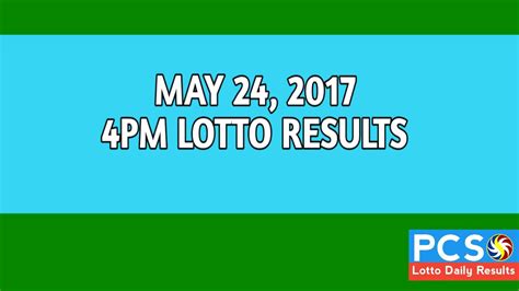 EZ2 RESULT May 1 2017 .